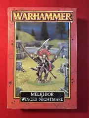 Warhammer Melkhior on Winged Nightmare NIB Metal Rare OOP Citadel Vampire Counts