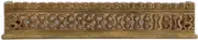 Handcrafted Wooden Floating Shelf – 24" Wall-Mounted Vintage Carved Storage Rack | Durable & Easy to Install for Living Room, Bedroom, Kitchen & Office. (Rustic Brown)