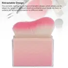 Angled Flat Head Makeup Brush Portable Cosmetic Brush Soft Foundation Brush