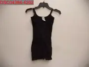 DianePoitiere Women Black PostPartumTummyTuckCompressionBodysuit S 7701220860063