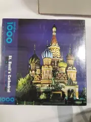 Springbok Jigsaw Puzzle St. Basil's Cathedral 1000 Pieces New Sealed Moscow.