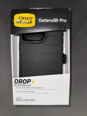 OtterBox Defender Pro Series Case for Apple iPhone 15 Pro Max - Black MSRP $69