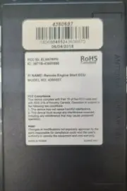 SUBARU CROSSTREK REMOTE ENGINE START COMPUTER CONTROL MODULE OEM 2021 (for: Subaru)