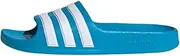 [adidas] Unisex Kid's Adilette Aqua Slides, Black, 5.5 US