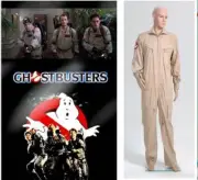 Ghostbusters Team Uniform Jumpsuit Costume Cosplay