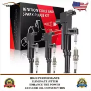 Ignition Coils & Spark Plugs For Jeep Commander(XK) Grand Cherokee 2009-10 3.7L (for: Jeep)