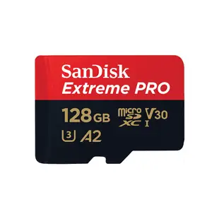 SanDisk 128GB Extreme Pro microSDXC TF V30 A2 128G 記憶卡