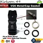 VG6 Metal Cap Gasket Fastener 14mm Thread Outer Barrel J9 Gen 9 Gel Blasters AEG