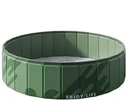 Dog Pool - collapsiblee Dog Swimming Pool | Nonslip pet Dogg Bath Tub | Portable Kiddie | Foldable Puppy Bath | Pet Bathing Tub for Dogs Cats Kids, No Need for Inflation