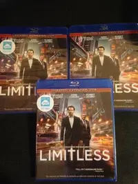 在飛比找Yahoo!奇摩拍賣優惠-(全新未拆封絕版品)藥命效應 Limitless 藍光BD(