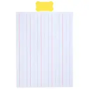 Writing Letters Board White with Lines Dry Erase for Learning Child