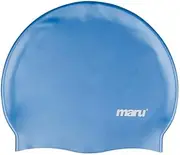 MARU Swimming Hat, 100% Silicone Swim Cap, Unisex Adult Swimming Cap, Lightweight Swimming Caps for Men and Women, Comfortable and Durable Swim Hats Designed in The UK