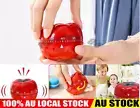 Timer Countdown Mechanical Tomato Apple Kitchen Cooking Timer Alarm 60 Minutes