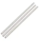 3mm Dia 100mm Length Stainless Steel Round Rod for RC Toy Car 3Pack