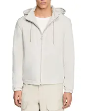 Sandro Zip Hooded Jacket