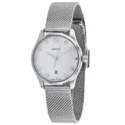 Gucci Women's G-Timeless Mop Dial Watch - YA126583