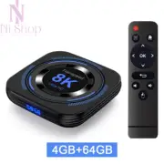 Android 12 TV Box Allwinner H618 8K Media Player Set Top Box, Dual WiFi, BT