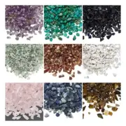 50 grams 1.75 oz Undrilled GEMSTONE CHIPS for Mosaics Embellishment Inlays ~GLUE