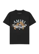 Amiri Kids Arts District Printed Cotton T-shirt - Black - 12YR (12 Years) 12YR (12 years)