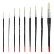 Creative Mark Pro-Stroke Powercryl Acrylic Brush, Round Sets of 3