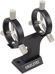 YICUAA 35mm Metal Stand Mount for Green Laser Pointer a Helper of Astronomy Telescopes for Astronomy Laser Pointer (Black)