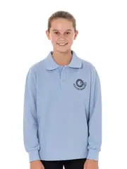 Prep - 6 LS Sky Polo With Emb