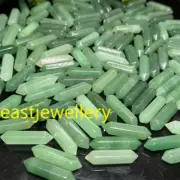 100pcs Wholesale Natural aventurine obelisk quartz crystal wand double point