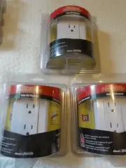 Lot 3--Heath Zenith Wireless Command Indoor Plug-in Convertor Alert SL-6012-WH5