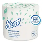 ESSENTIAL STANDARD ROLL BATHROOM TISSUE, TRADITIONAL, SEPTIC SAFE, 2 PLY, WHITE,