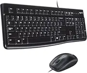 Logitech Wired Desktop Keyboard and Mouse Combo MK120