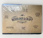 Mixology & Craft Whiskey Decanter & Glasses Set, 17PC - Ideal Gift for Men