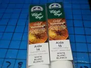 Charles Craft Gold Standard Aida 16 & 14 Count 20"X24" White Cross Stitch Fabric