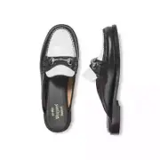 GH Bass Womens Lianna Mules Blackwhite 5.5M