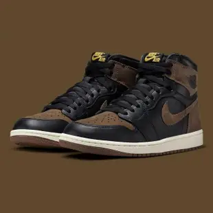 【NIKE 耐吉】休閒鞋 Air Jordan 1 Retro High OG Palomino 黑摩卡 深棕 男鞋 DZ5485-020