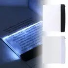 Creative LED Book Light Reading Night Flat PlatePortable TravelPanel Lamp Gift U