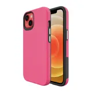 For iPhone 13 Mini Case Armour Shockproof Strong Light Slim Cover Pink