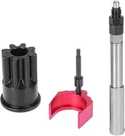 Automatic Timing Pin Injector Height Adjustment Tool & Engine Barring Socket Steel Set Compatible with Caterpillar J 42083 For Cat 3406E C-15 C-16 9U-7227