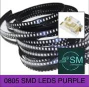200pcs 0805 SMD PURPLE LED Electronics Components Light Emitting Diodes (NON UV)
