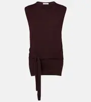 [Lemaire] Lemaire Wool-blend top UK 12 purple