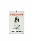Personalized Springer Spaniel Dog Car Air Freshener