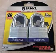 BRINKS 2 Locks And Keys Boron steel shackle - (162-51291)