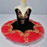 在飛比找ETMall東森購物網優惠-專業兒童芭蕾舞TUTU裙小天鵝芭蕾舞紗裙女童天鵝湖芭蕾舞蓬蓬