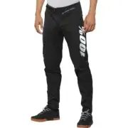 100% - R-CORE MTB BLACK PANTS SIZE 34