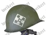 Water decals - DEC819 - insignia for US ARMY - 4th Infantry Division helmets