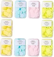 MOBUTOFU 12 Pack Travel Soap Flakes Hand Washing Soap Slices Disposable Soap Sheets for Business Trip Camping Home Office Public Toilet