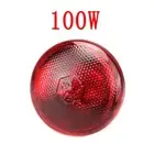 220V Poultry Heating Bulb Infrared Insulation Heat Lamp Set with Lampshade and S