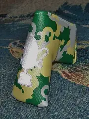 NEW EP Embroidered Magnetic Blade Putter Head Cover THE HONORS COURSE Camouflage