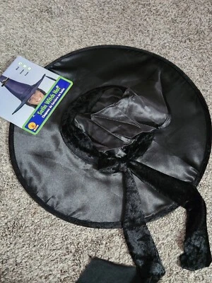 2011 Rubies Satin Witch Hat with Tassel New With Tag