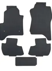 R5 AUTO 2015-2020 Chevrolet Tahoe GMC Yukon 7 Seat Second Row Rubber Floor Mats
