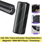 Mini Spy Hidden Audio Recorder Voice Activated Office Listening Device 16/32G US